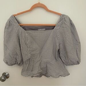 Gingham Top